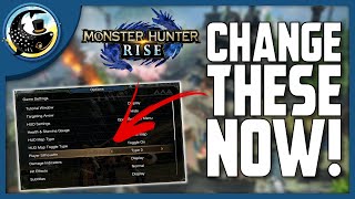 7 Menu Options You Need to Change Right Now on Monster Hunter: Rise PC