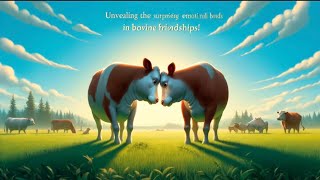 Cow Companions: Unveiling the Surprising Emotional Bonds in Bovine Friendships!