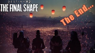 DESTINY 2 FINAL SHAPE - The Final Mission/Cutscene (Reaction) - The End...😢