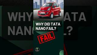 Why does Tata Nano FAILED? 😲 #shorts #tata #car #tatanano