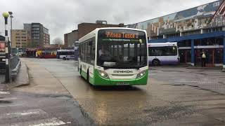 Stephesons Of Essex Enviro 200 Dart Departs Basildon Bus Station On Route 1