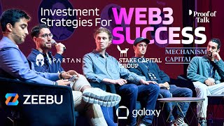 Debate on Exploring Investment Strategies for Success in Web3 | Proof of Talk 2024