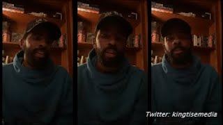 Kyrie Irving Speaks On Stephen A, His Future In The NBA & Situation With The Nets On Instagram Live