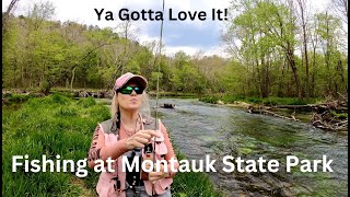 First Time Fly Fishing at Montauk State Park.  Part One