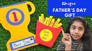 Father's day Special 2022 | Card | Unique Gift |Easy DIY | Homemade gift