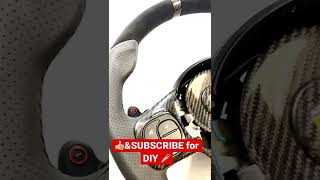 DIY Carbon steering wheel for fiat 500 abarth