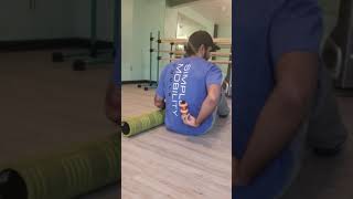 Release thoracic area with simple mobility tool