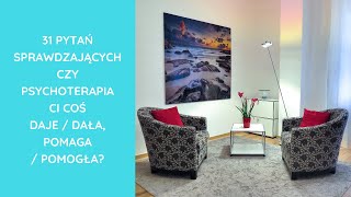 PSYCHOTERAPIA ❌ NIE DZIAŁA ⁉️ 🤔 PSYCHOTERAPIA ❎ NIE POMAGA ❓🧐