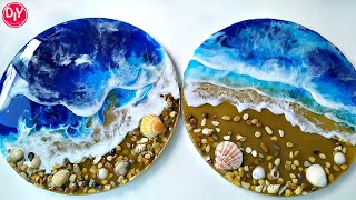 Resin Art /Резин Арт море из эпоксидной смолы.