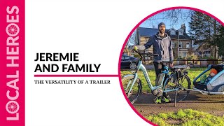 Cambridgeshire Cargo Bike Stories: Jeremie and family