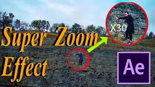 Super Zoom In Adobe After Effects Tutorial