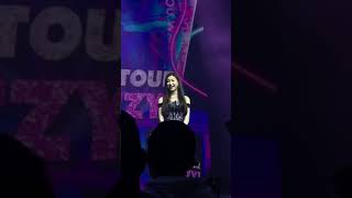 [FANCAM/직캠] 200117 ITZY (있지) Showcase Tour in LA (Itzy? Itzy!) - Chaeyrung Ending Ment