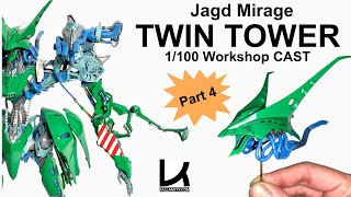 Finishing the LEGENDARY 1:100 Jagd Mirage TWIN TOWER (WSC ver.) PART 2