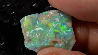 17.0 cts Australian Rough Opal Lightning Ridge