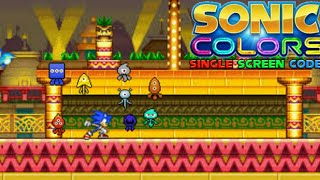 Sonic Colors DS ( Ultimate ) ~ How To Use Single Screen Code In Right Way ~