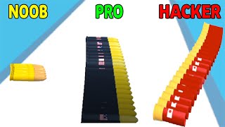 Bullet Stack - NOOB VS PRO VS HACK