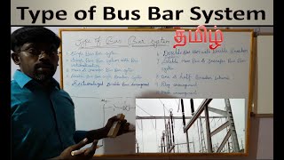 Type of Bus bar system | Type of Bus Bar Arrangement | Type of Bus Bar schematic | in Tamil