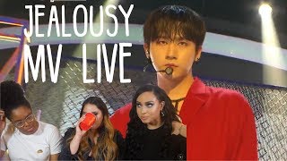 MONSTA X JEALOUSY LIVE MV REACTION&REVIEW || TIPSY KPOP