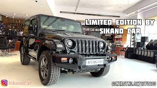 😍We modified Thar From Madhya Pardesh | Full Customised | Sikand Car