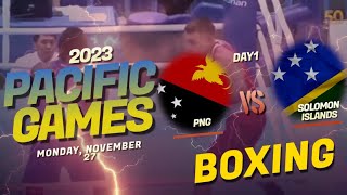 Pacific Games 2023 BOXING | Solomon Islands vs Papua New Guinea_Full Match