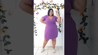 Vestido Plus size 2 em 1. #plussize #modaplussize #gorda #gordinha #lookplussize #mulhergorda #moda