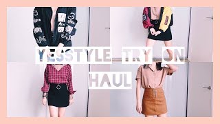 Yesstyle Try On Haul 2018