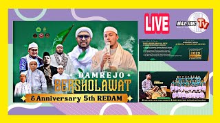 LIVE  DAMREJO BERSHOLAWAT  2 MAJELIS 1 CINTA BERSAMA HABIB ABDURRAHMAN AL JUFRY Ft BALADA DEWA AUDIO