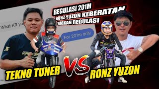 NGERI‼️ JADI TEAM JAGO KANDANG TEKNO TUNER AJAK RONZ YUZON LAGA 600 METER