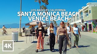 [Full Version] Santa Monica Beach, Downtown & Venice Beach, Los Angeles, California, USA, Travel, 4K