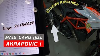 MP - Escape mais caro que Akrapovic | Mais de 60 mil de orçamento.