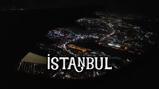 istanbul bosphorus at night from above