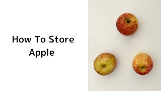 How To Store Apple 🍎 | Food Storage | YUCa's Japanese Cooking #Shorts #YouTubeShorts