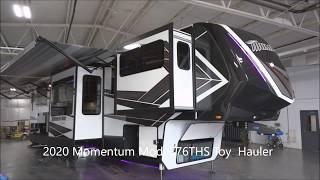 2020 Momentum Mod. 376THS Toy Hauler For Sale at Terry Frazer's RV Center