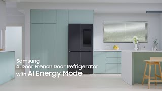 4DR French Door AI Family Hub™: Energie sparen | Économiser de l'énergie | Samsung