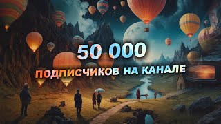 50 000 подписчиков на канале:  ИСТОРИЯ И БУДУЩЕЕ