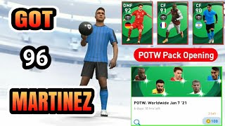 POTW: Worldwide Jan 7 '21 Pack Opening  PES 2021 Mobile