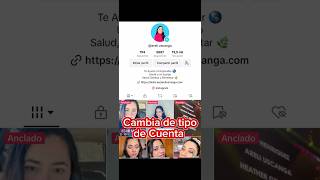 Cómo cambiar mi Cuenta de Tiktok a Cuenta de  Creador  #tutorialtiktok #tiktok