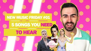 NEW MUSIC FRIDAY #01: Rosalia, MGK, Jax Jones... | 5 Songs You NEED To Hear