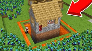 ЭТО ЛУЧШАЯ ЗАЩИТА ЖИТЕЛЕЙ ОТ ЗОМБИ АПОКАЛИПСИСА В МАЙНКРАФТ Топовский Minecraft