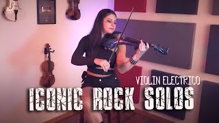 ICONIC ROCK SOLOS 💿 en Violín eléctrico