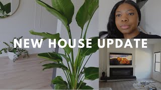 VLOG: NEW HOUSE UPDATES | COME HOUSE PLANT SHOPPING WITH ME | LIVING ROOM UPDATE + MORE