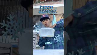 Haciendo nieve falsa #humor #comedia #navidad