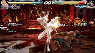 Tekken 7 Leo combo options for BOK 12 and CH f3