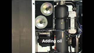 How to Add Oil In A N2 Generator, Nitrogen Generator Operation And Maintenance Procedure. #shorts