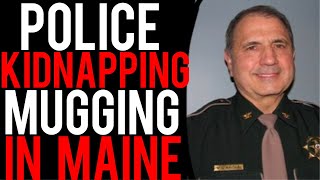 Cops Kidnap and Mug Limo Driver in Maine