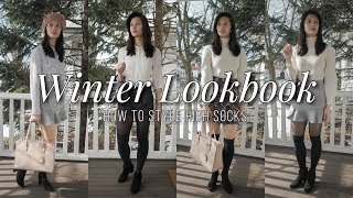 How to Style High Socks | Winter Lookbook 2019