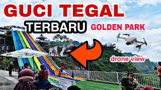 WISATA GUCI TEGAL TERBARU  ( GOLDEN PARK  ) Drone View