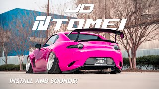 ND1 Miata Tomei Exhaust! 4K