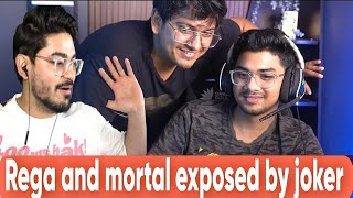 Regaltos with Mortal exposed by joker 😁 || Bgmi live streaming | funniest video | Bgmi