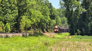 KNWA KN 50 Coal Train Near Pleasantville, 6/13/24